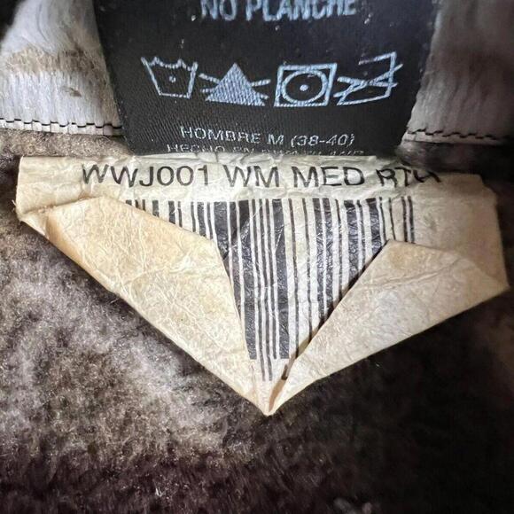 Vintage Camo fleece jacket mens M full zip Winchester camouflage y2k - Picture 4 of 7